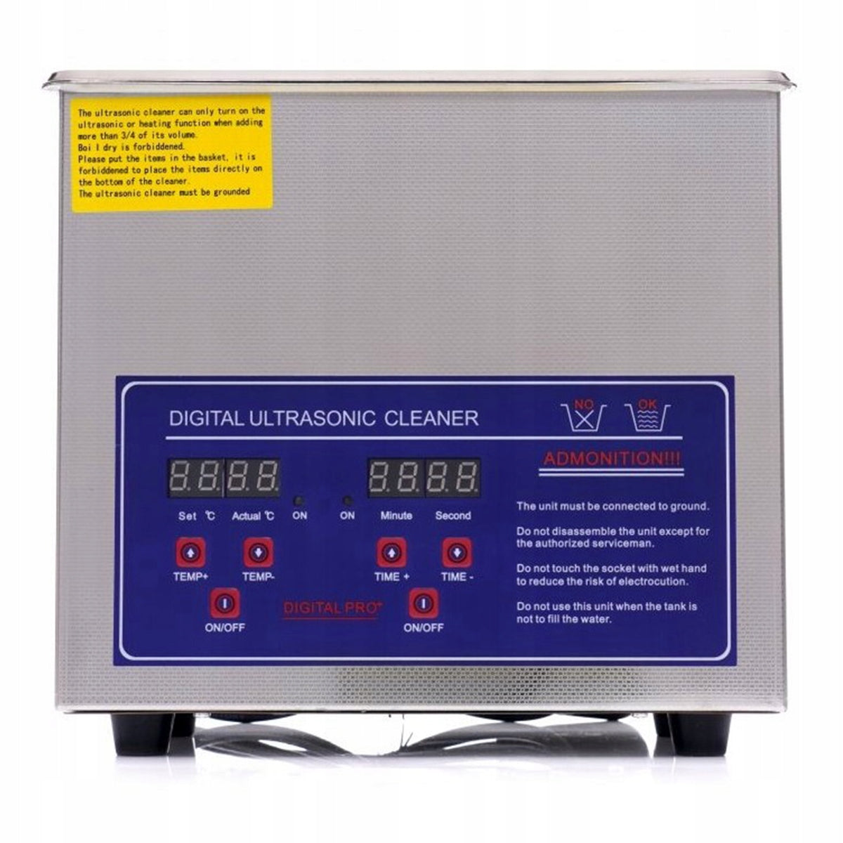 ULTRASONIC CLEANER COSMETIC STERILIZER KZ-D3 3,2l Brand Red-Ice