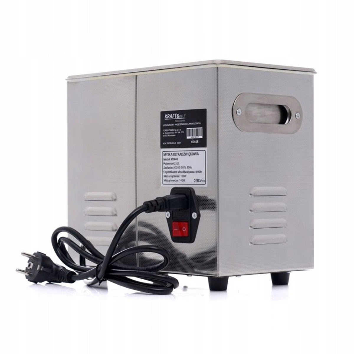 ULTRASONIC CLEANER COSMETIC STERILIZER KZ-D3 3,2l Manufacturer code 5903818685948