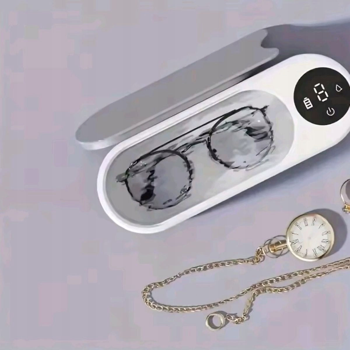 ULTRASONIC CLEANER FOR GLASSES – WIRELESS CLEANING Brand no brand