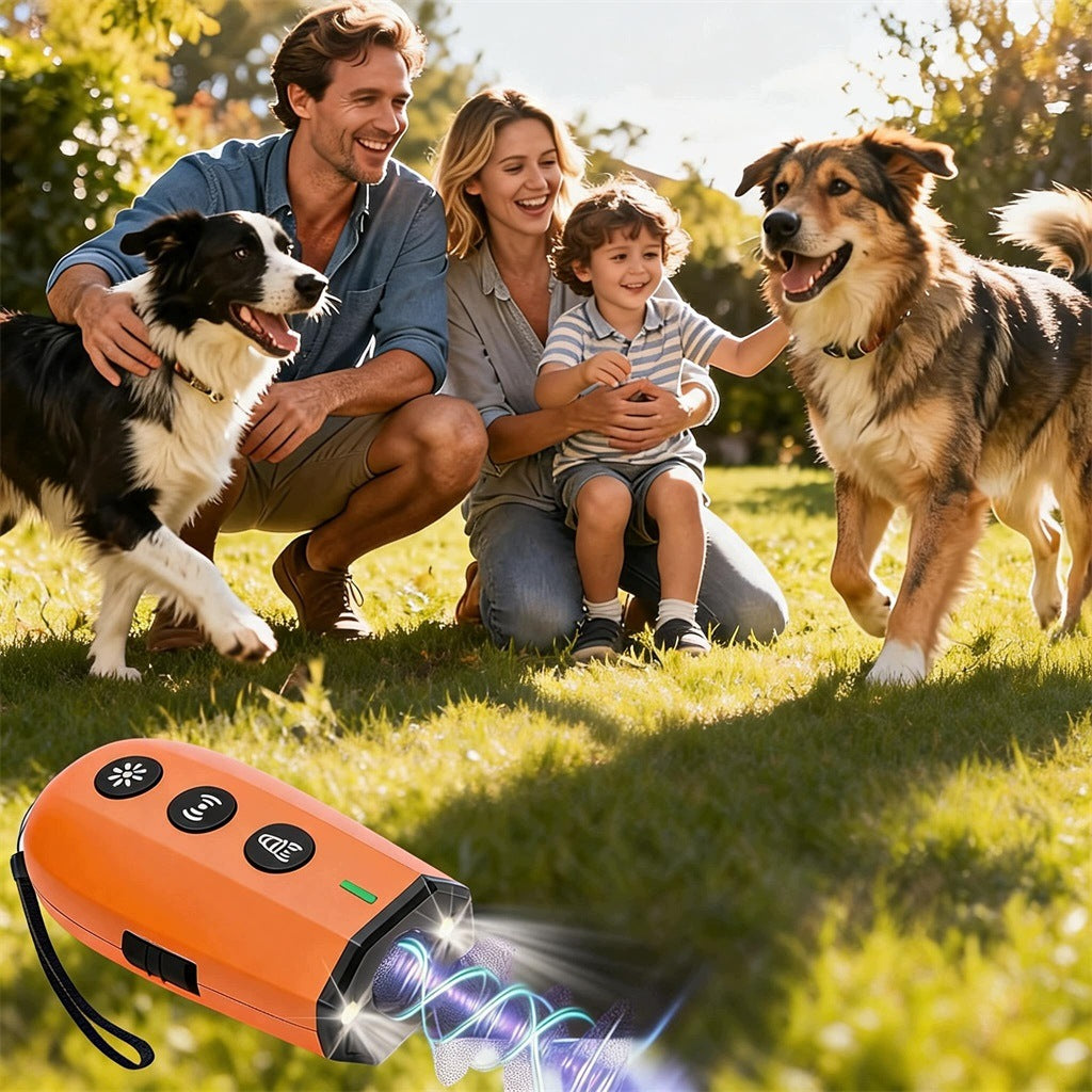 ULTRASONIC DOG BARKING CONTROLLER WITH 400MAH BATTERY Packaging status original