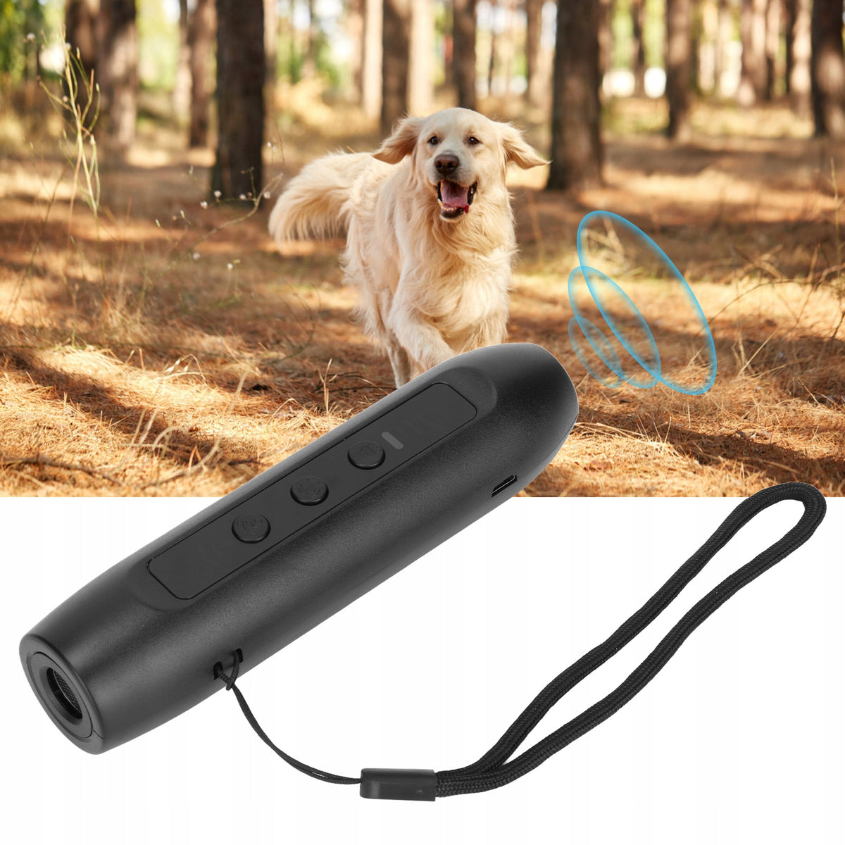 ULTRASONIC DOG BARKING STOP LED DOG TRAINING DEVICE Packaging status original