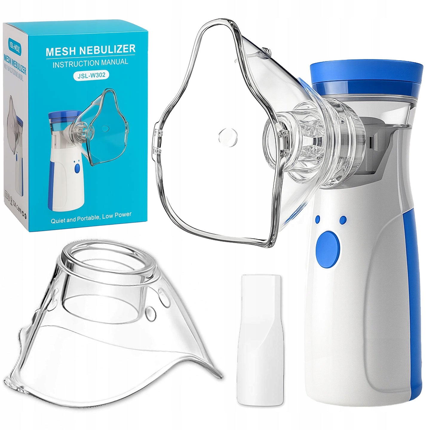 ULTRASONIC NEBULIZER PORTABLE INHALER FOR ADULT CHILDREN ON USB Medical device no