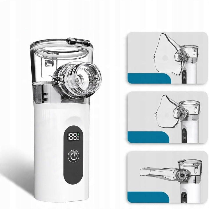 ULTRASOUND INHALER PORTABLE SILENT FOR CHILDREN AND ADULTS USB-C Medical device no
