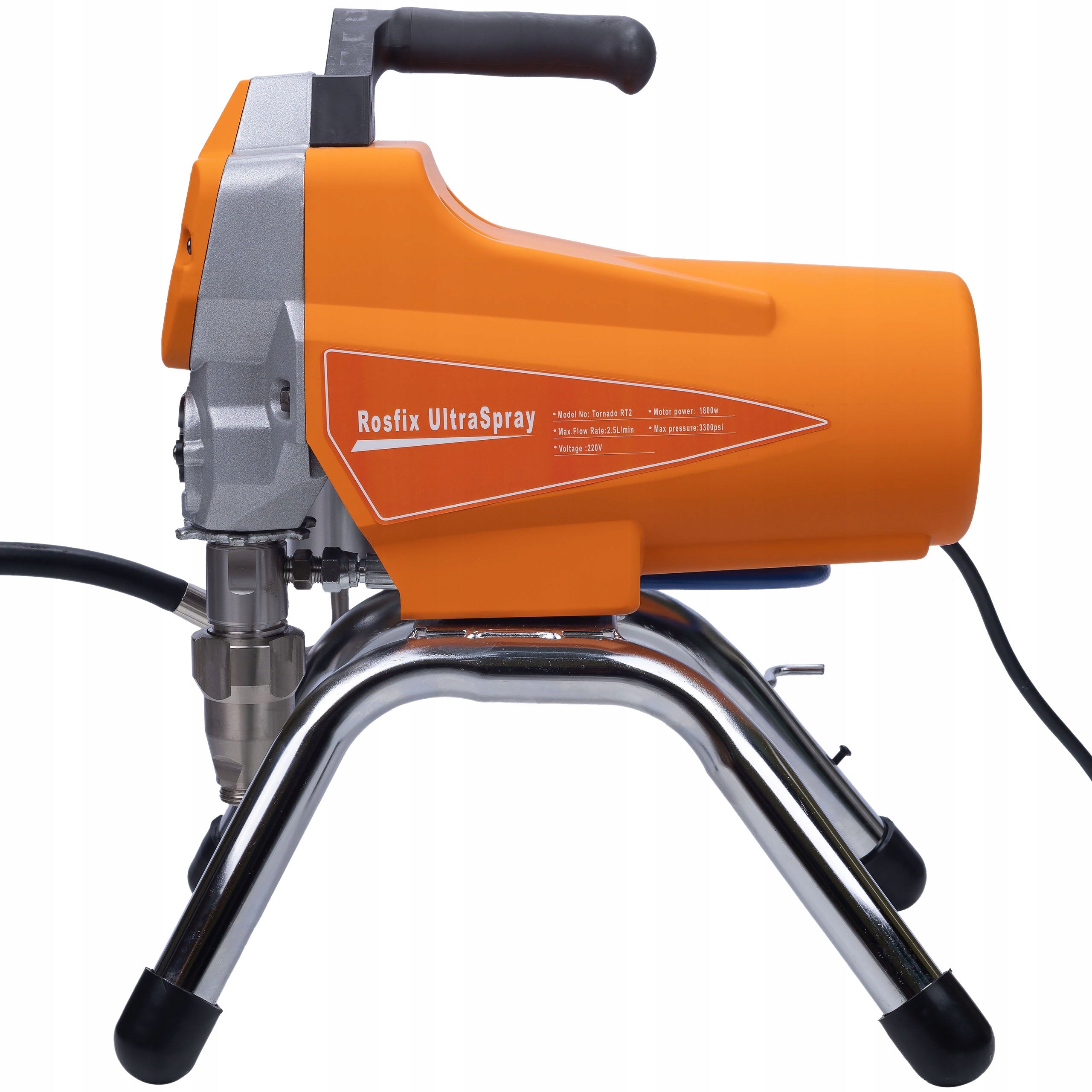 ULTRASPRAY PAINT SPRAYER ROSFIX TORNADO RT2 1800W 22MPA FOR INTERIOR PROFI Packaging status original