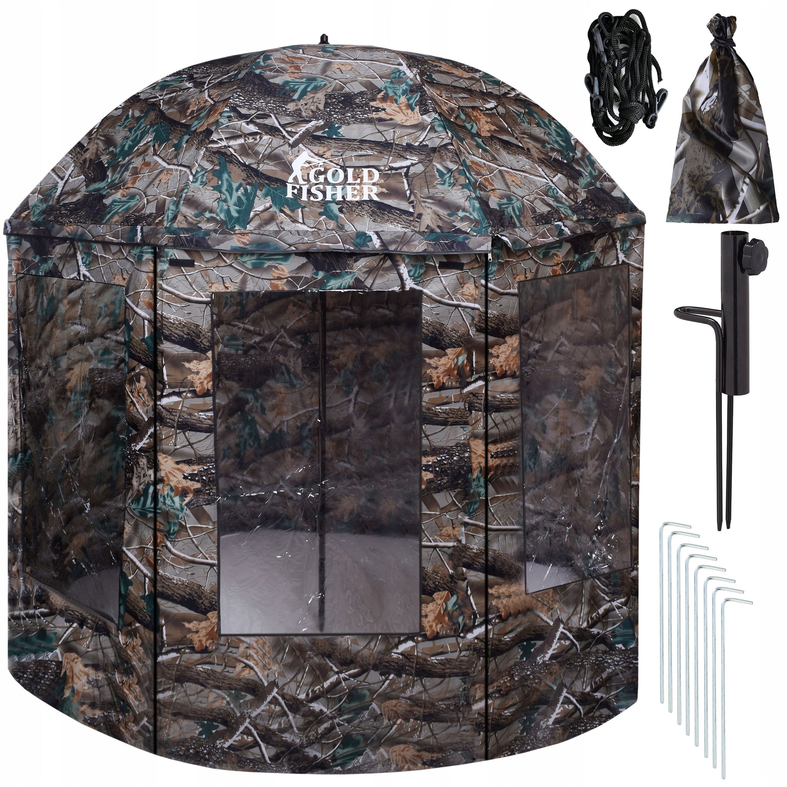 UMBRELLA TENT ADJUSTABLE FISHING WATERPROOF MASKING 240cm