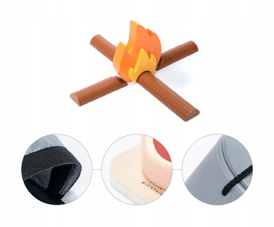 UMU Wooden Camping Set for Children 45 pcs EAN (GTIN) 8594205580839
