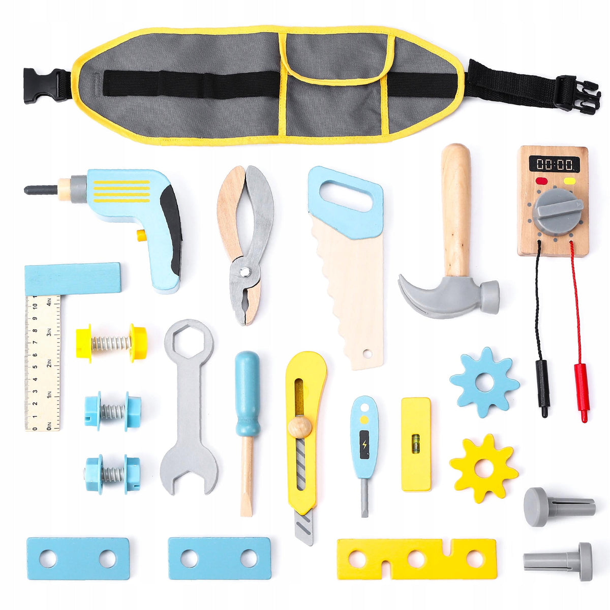 UMU Wooden Tool Set for Children 25 pcs