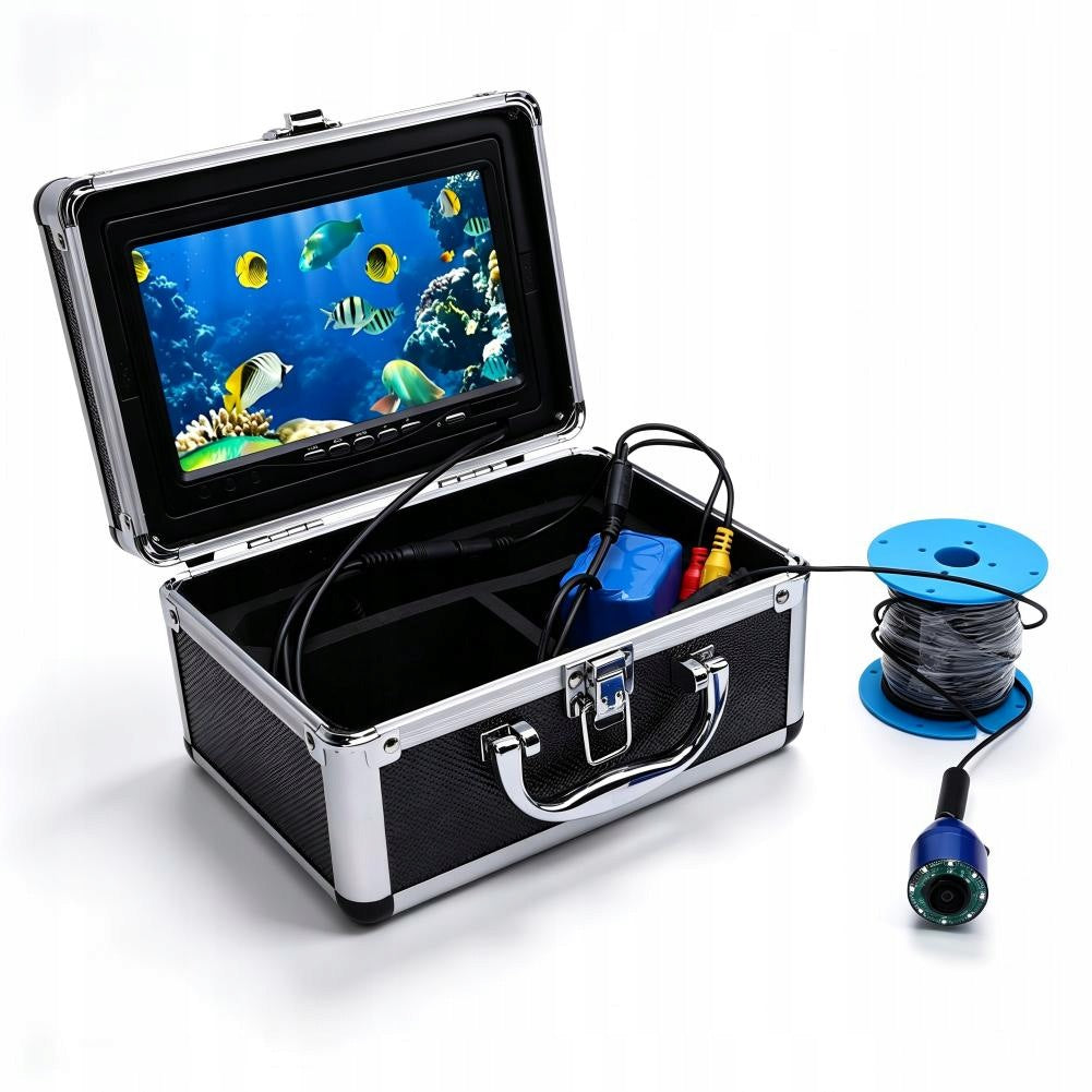 UNDERWATER FISHING CAMERASET 7" LCD MONITOR 1080P 30M FISH DETECTOR