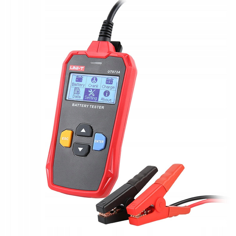 UNI-T UT673A Car Battery Tester Digital Diagnostic 250Ah Manufacturer code UT673A