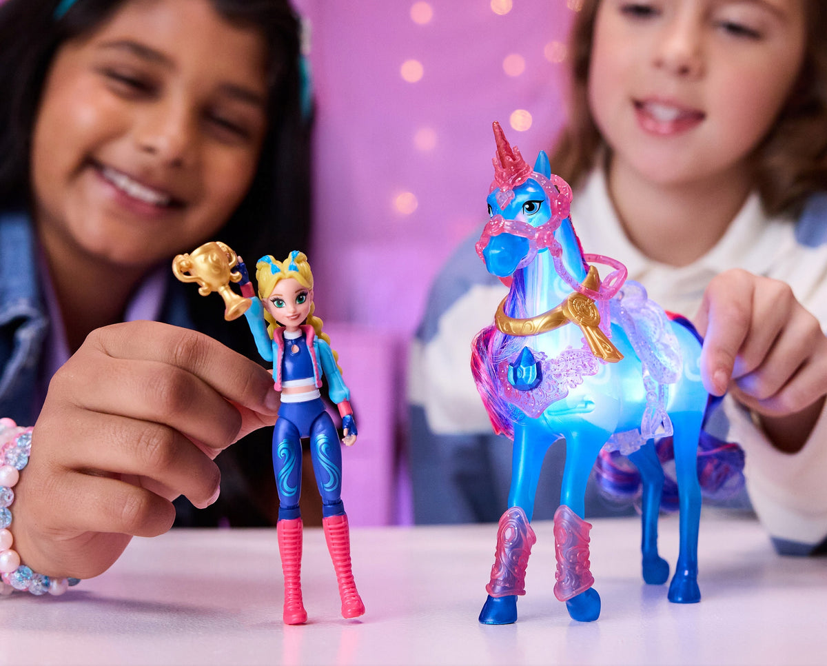 UNICORN ACADEMY FIGURINE SET ISABEL & RIVER LIGHT Packaging status original