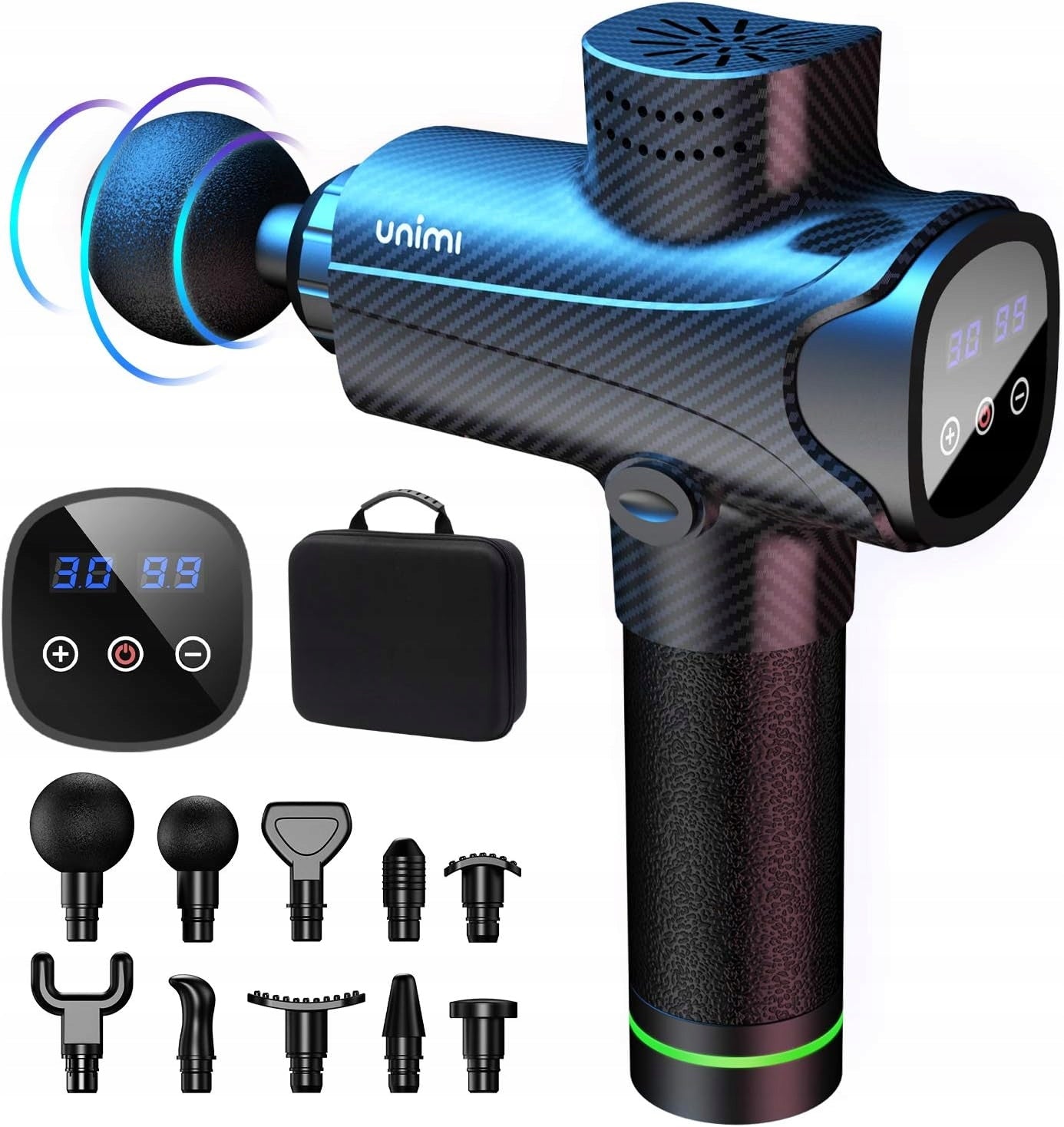 UNIMI MUSCLE MASSAGE GUN FOR ATHLETES, DEEP MUSCLE MASSAGER