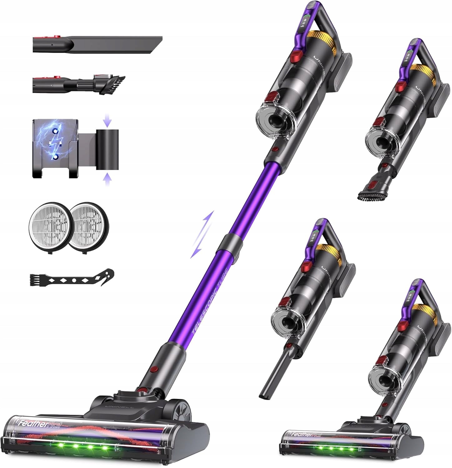 UNINELL HOME UV2 Upright Vacuum Cleaner (Model 2025) – 48000Pa | 550W