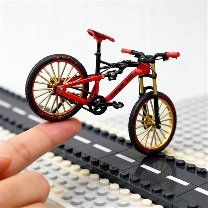 UNIQUE GIFT: RED FINGERBIKE – METAL BIKE IN MINIATURE 1:10 Brand no brand