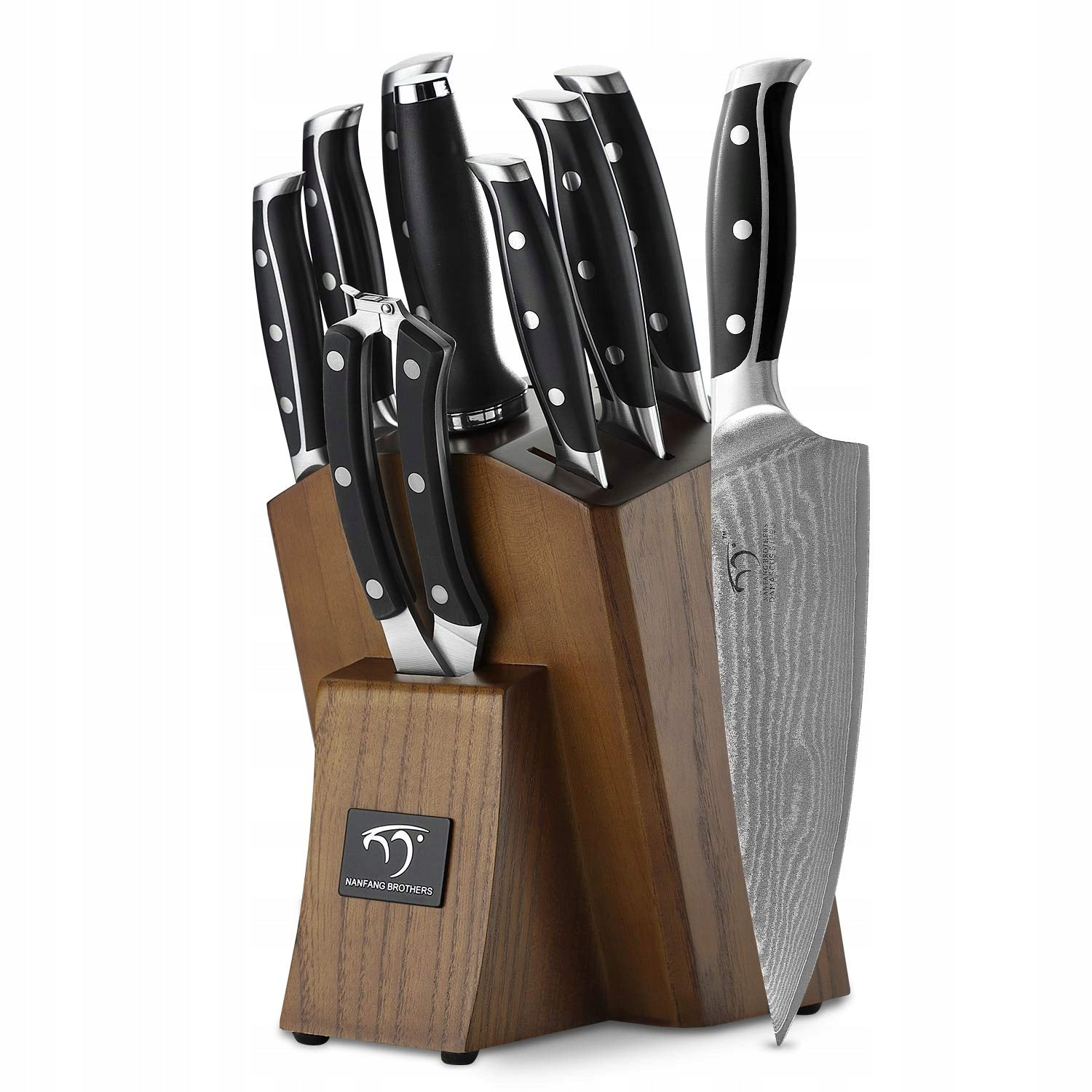 UNIQUE SET OF KNIVES DAMASCUS STEEL VG10 67 WARST SHARP FOR GIFT TOP