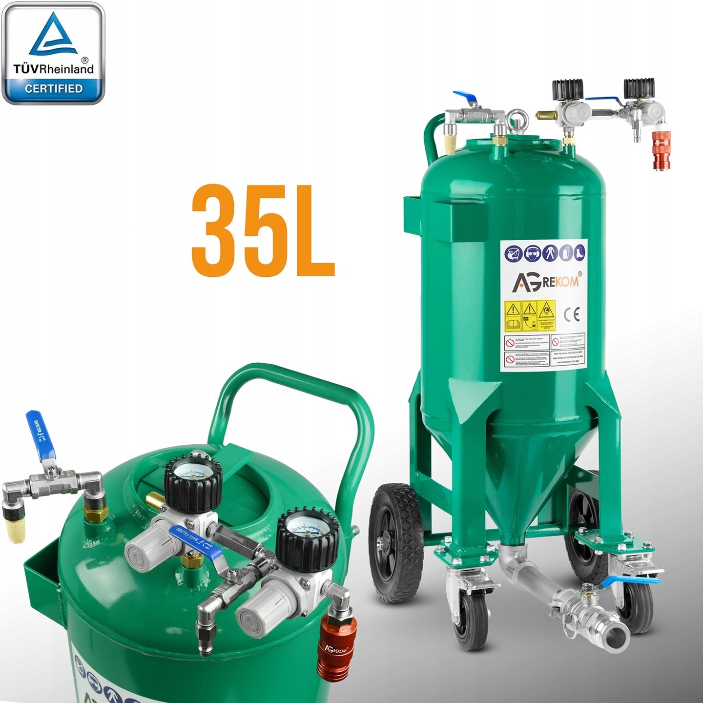UNIT FOR WALL PAINTING PLASTERING PRIMING acrylic latex emulsion Manufacturer code tynk-dw-pro110-pistolety-malarskie