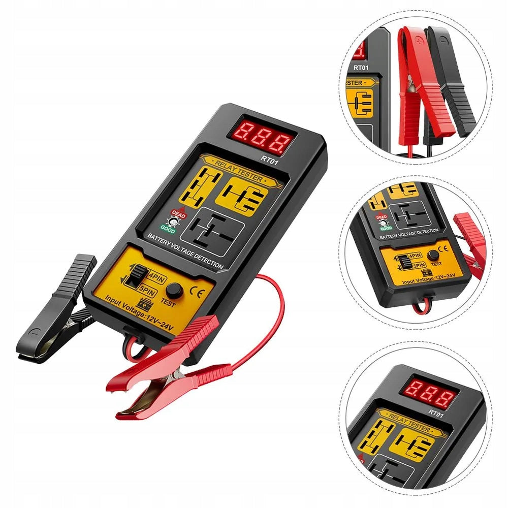 UNIVERSAL CAR RELAY TESTER – DIAGNOSTIC SCANNER 11-25V