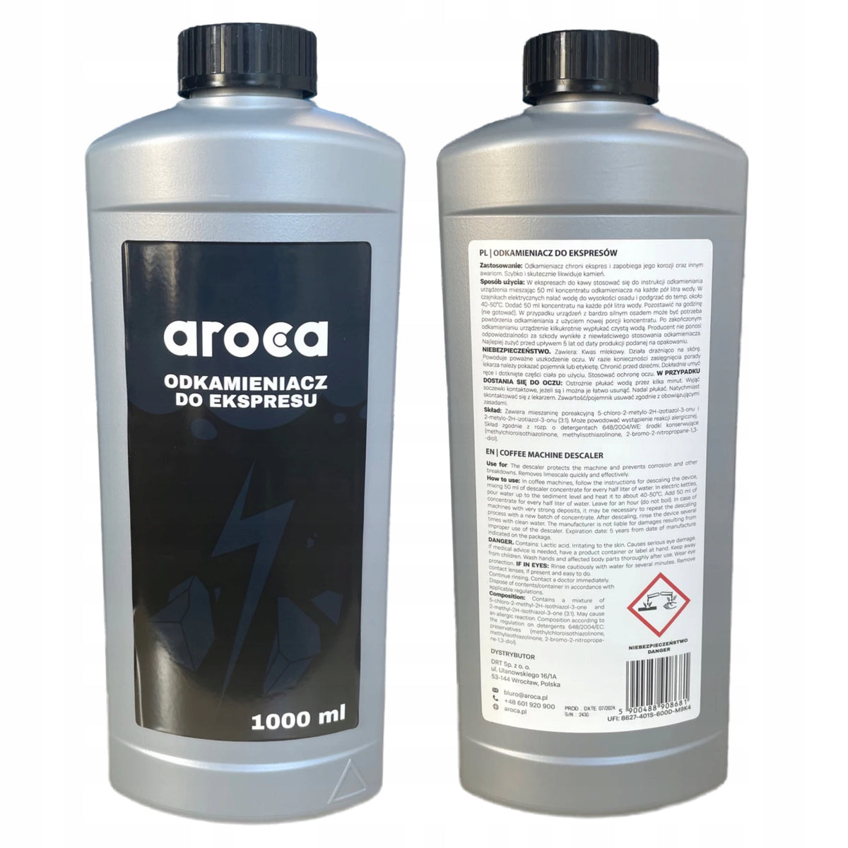 UNIVERSAL DESCALER FOR LIQUID MACHINE 1L AROCA