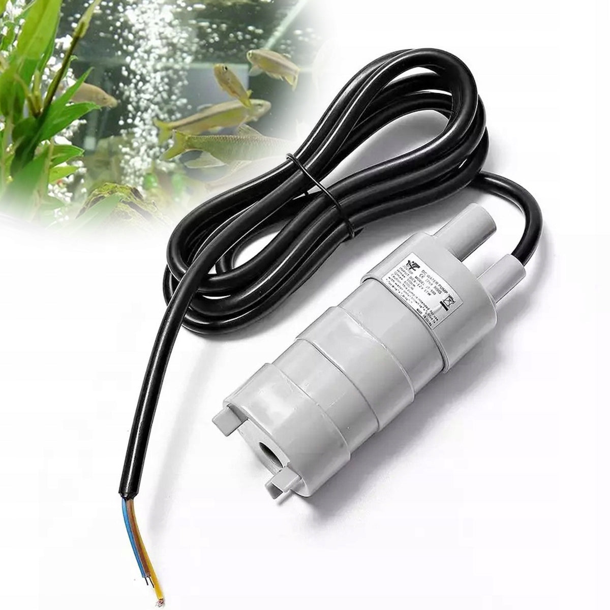 UNIVERSAL DURABLE WATER PUMP QUIET AND SMALL OPERATION IN FULL IMMERSION