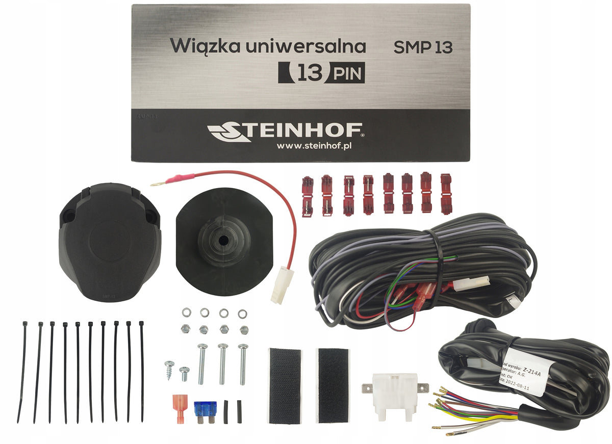 UNIVERSAL HOOK ELECTRICAL HARNESS + CONTROLLER MODULE 13-PIN STEINHOF Manufacturer's catalog number SMP-13