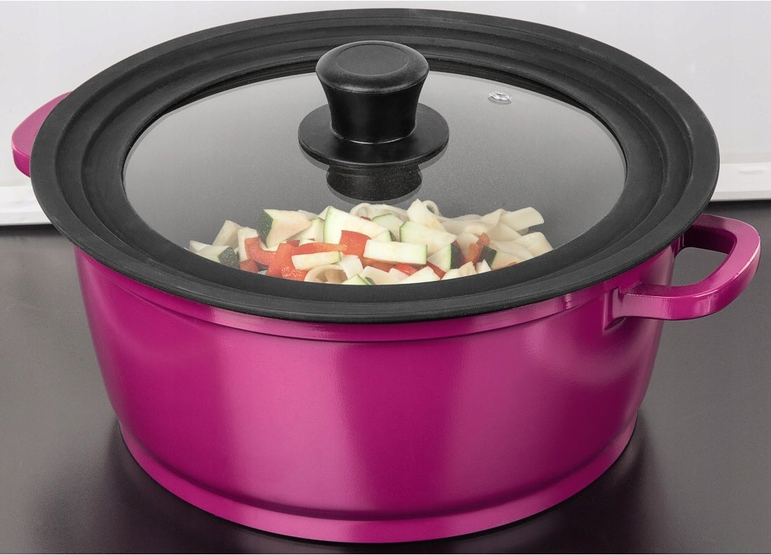 UNIVERSAL LID FOR POTS HEAT-RESISTANT SILICONE 26/28/30 CM Packaging status original