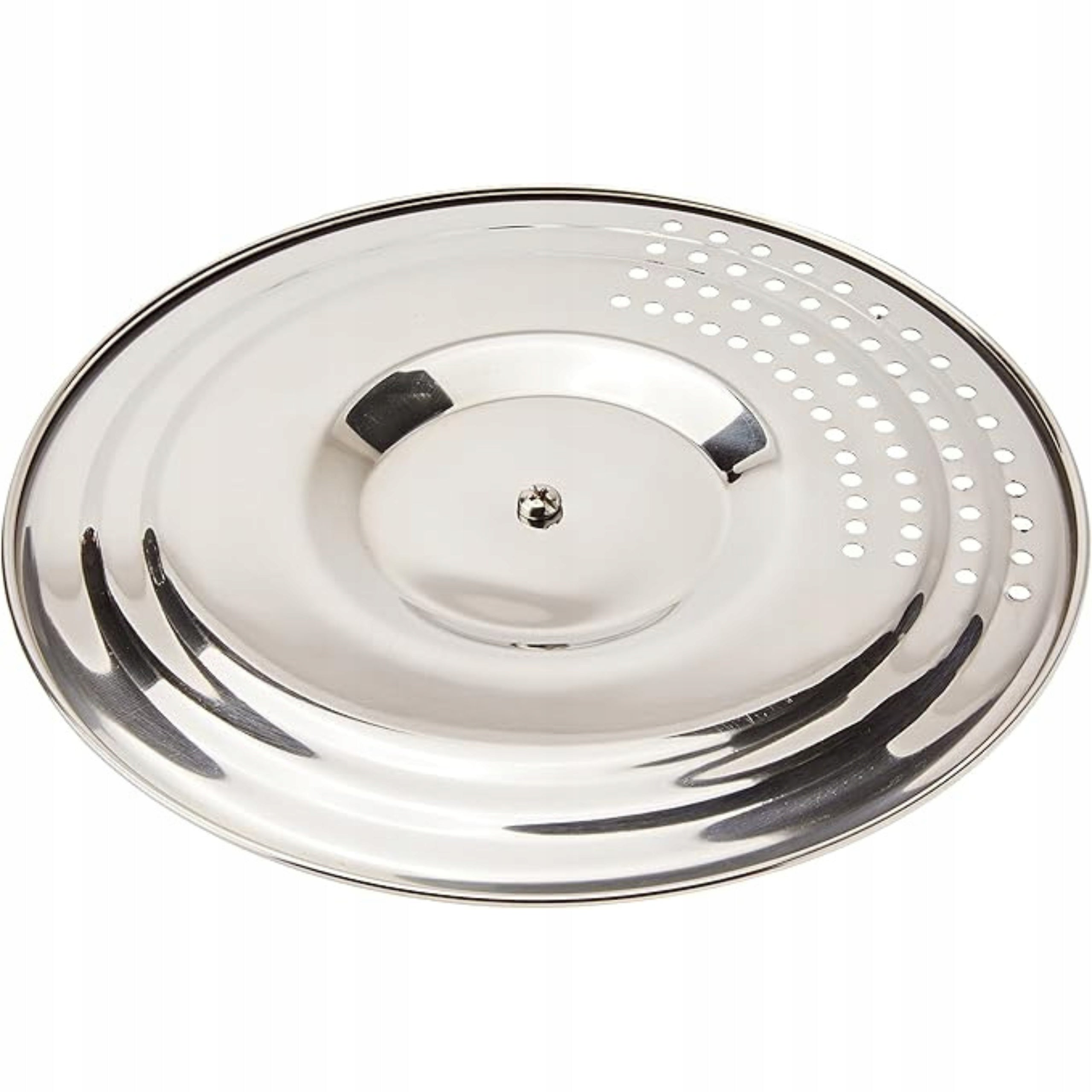 UNIVERSAL LID FOR STRAINING STAINLESS STEEL WITH HOLES 22,24,26cm Manufacturer code Pokrywa uniwersalna z dziurami do odcedzania