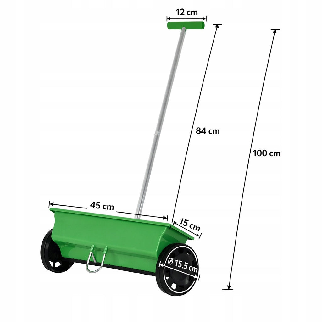 UNIVERSAL MANUAL SEED DRILL FOR GRASS FERTILIZERS SEED SPREADER 6 L Manufacturer code RC-K-2260