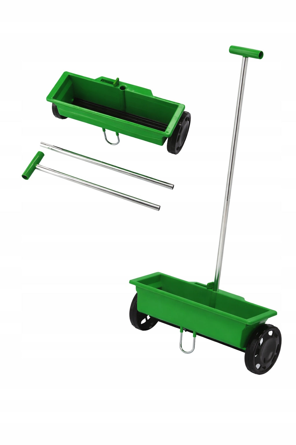 UNIVERSAL MANUAL SEED DRILL FOR GRASS FERTILIZERS SEED SPREADER 6 L