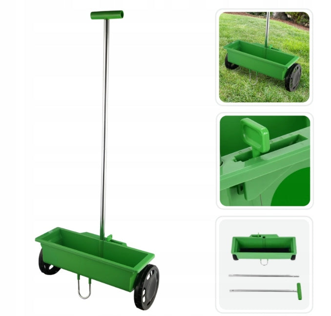 UNIVERSAL MANUAL SPREADER FOR SALT SAND GRASS FERTILIZERS 6 L Manufacturer code UNIWERSALNY DO SIANIA ROZSIEWANIA NAWOZÓW