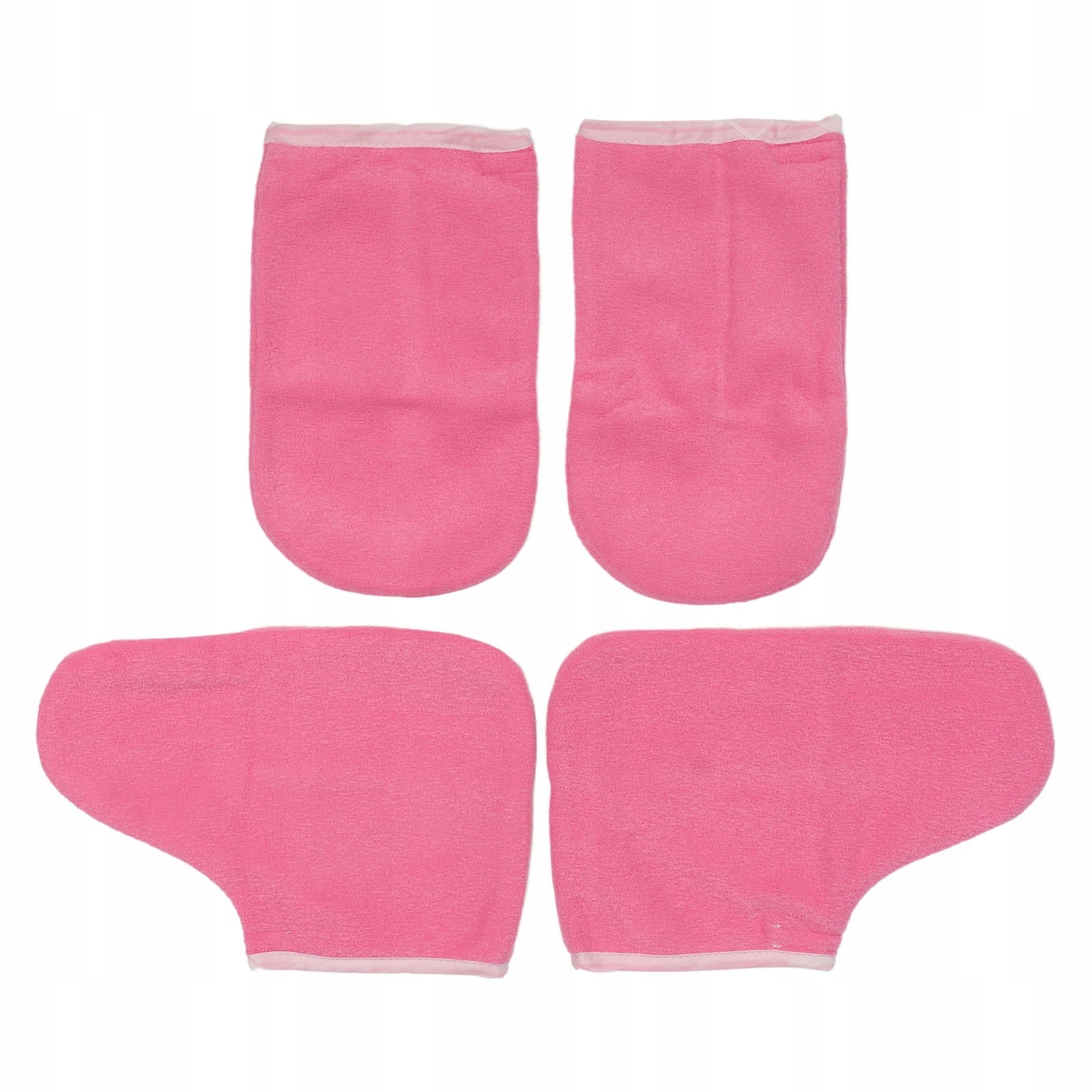 UNIVERSAL PARAFFIN WAXER TERRY GLOVE SET + ACCESSORIES Color pink