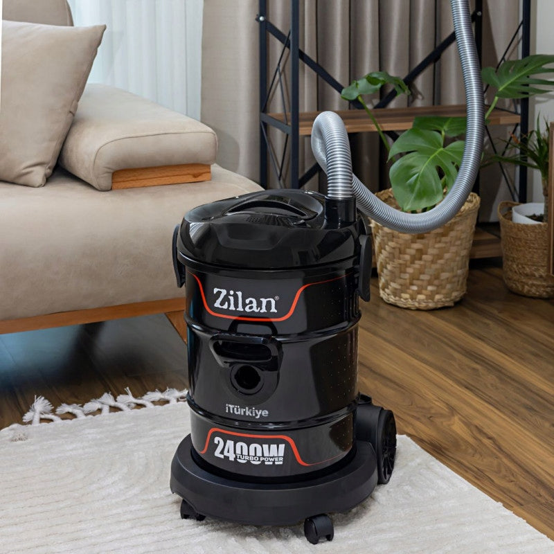 UNIVERSAL POWERFUL INDUSTRIAL VACUUM CLEANER BAGLESS BLOW 21L 2400W Dominant color black