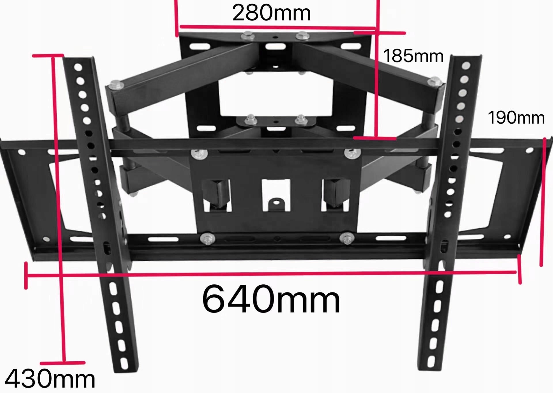 UNIVERSAL ROTATING TV MOUNT TV HANGER MONITOR 32-85" VESA Manufacturer code Signaflex VESA HT-CO502