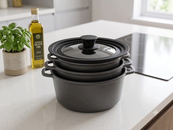 UNIVERSAL SILICONE LID FOR PAN POTS XXL 28 30 32 cm WELLHAUS Diameter other