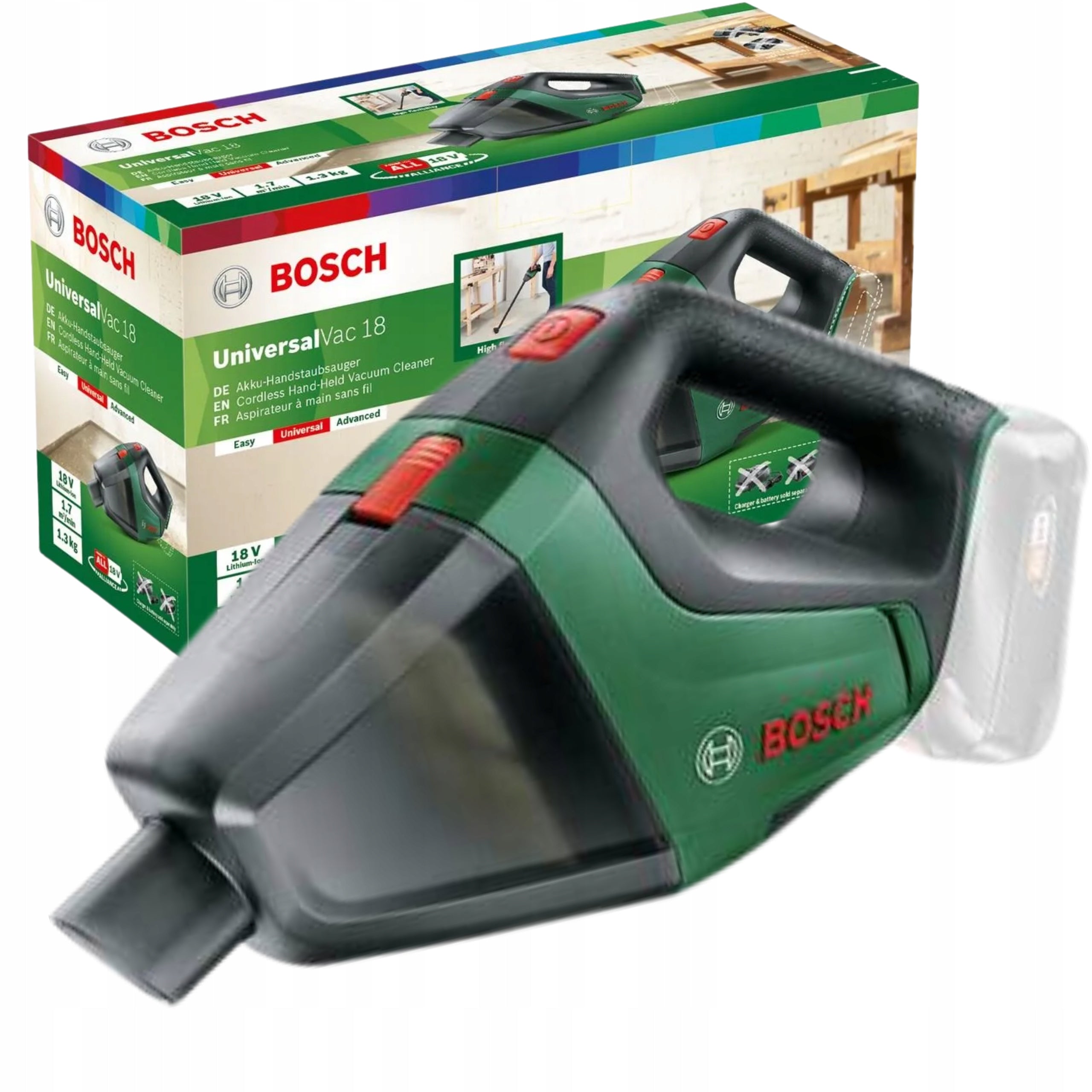 UNIVERSALVAC BOSCH 06033B9102 UPRIGHT CORDLESS VACUUM CLEANER