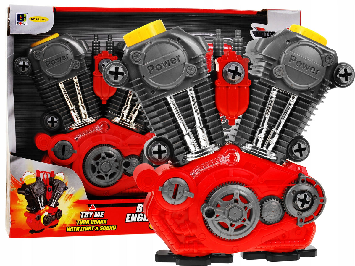 UNSCREWING MOTOR + tools educational toy for children Manufacturer code ZWA.661-183