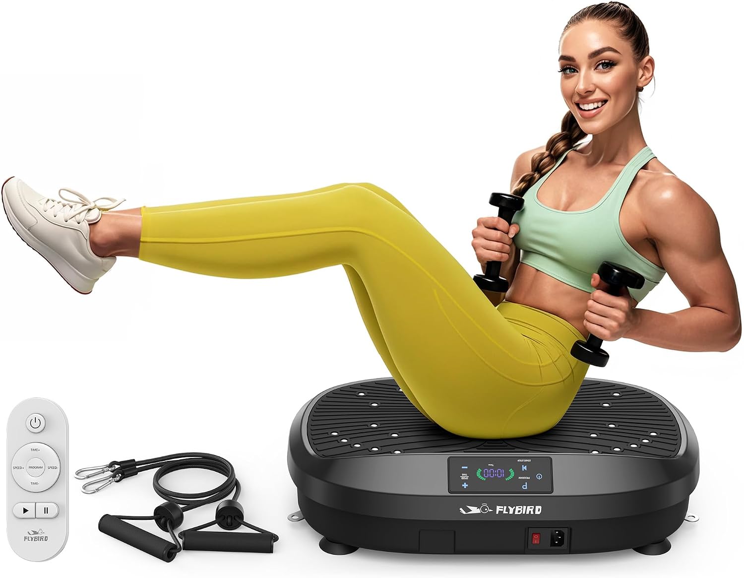 UP TO 150 KG FIRMING TRAINING SLIMMING VIBRATION PLATFORM