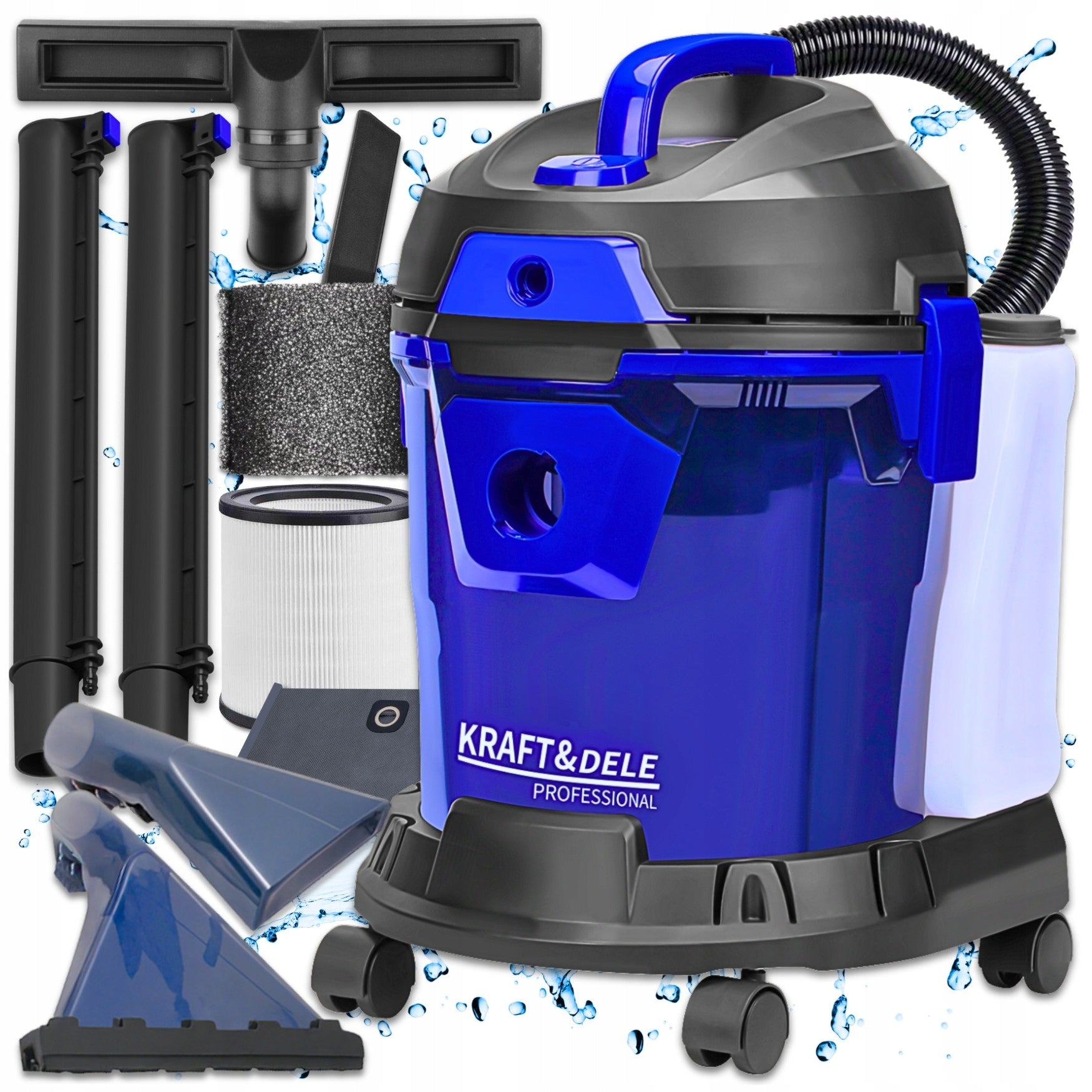 UPHOLSTERY AND CARPET WASHING MACHINE CAR POWERFUL SET 4IN1 2200W