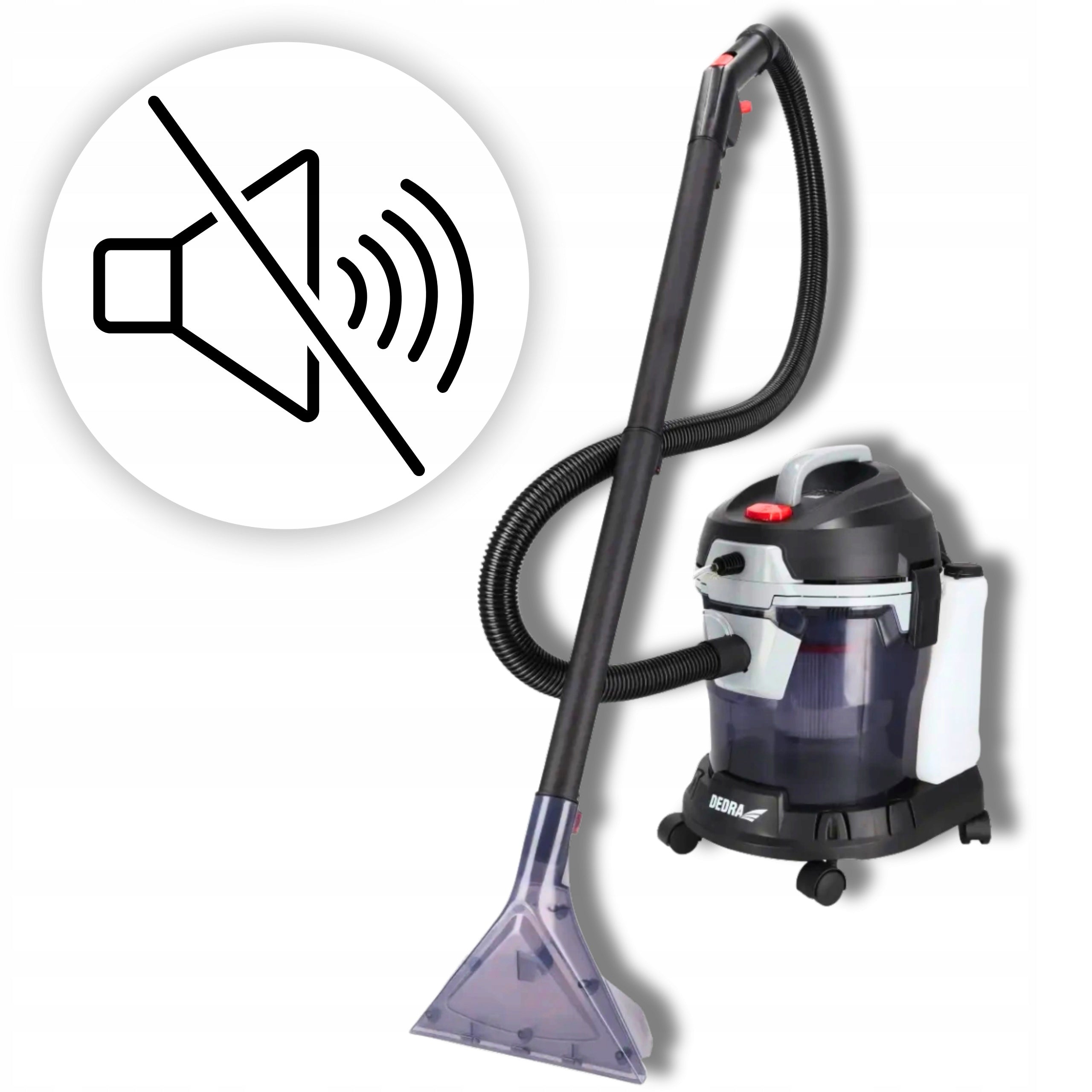 UPHOLSTERY AND CARPET WASHING VACUUM CLEANER CAR STRONG WET DRY 4IN1 Brand Dedra