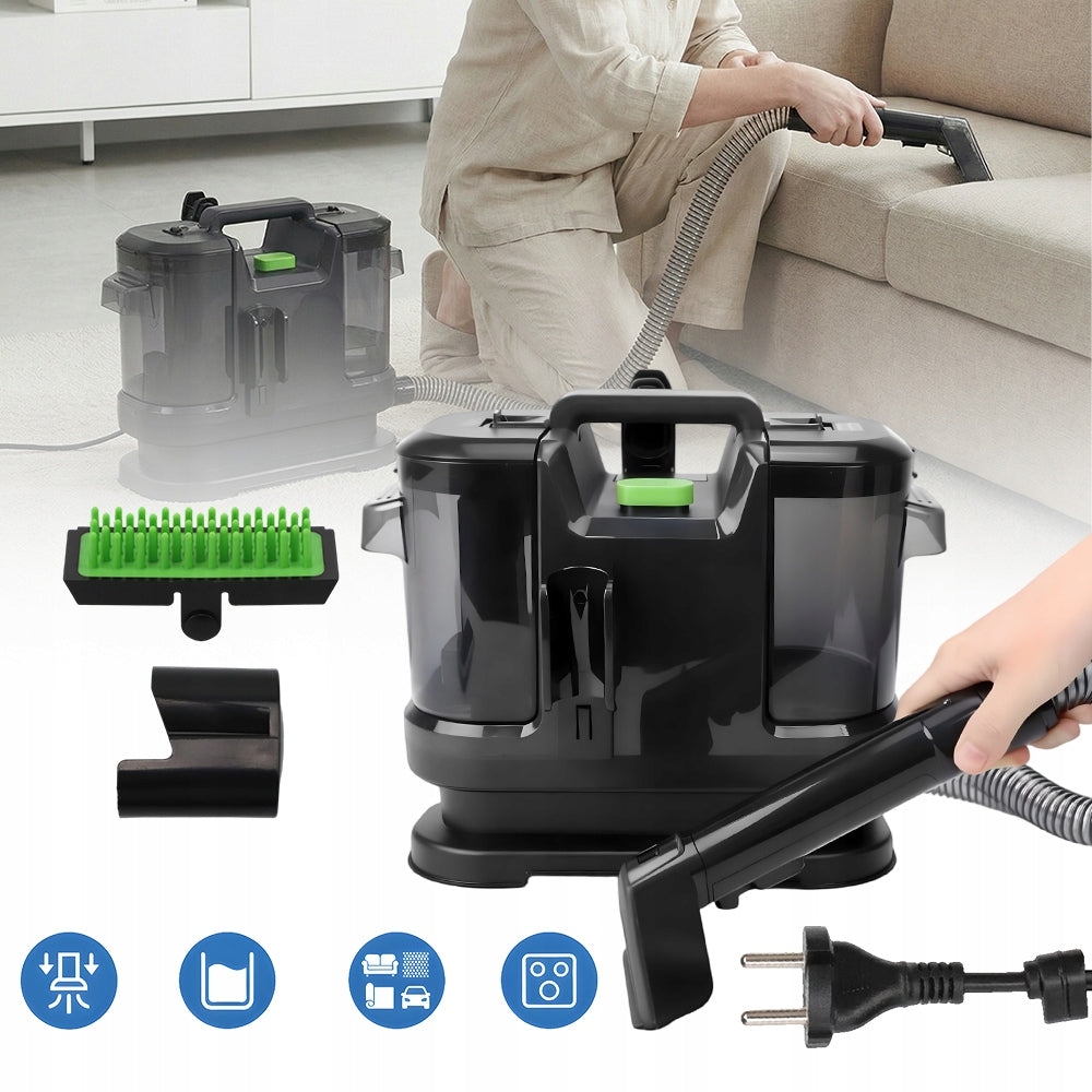 UPHOLSTERY CARPET WASHING VACUUM CLEANER WET DRY WASHING WITH WARM WATER STRONG Packaging status original