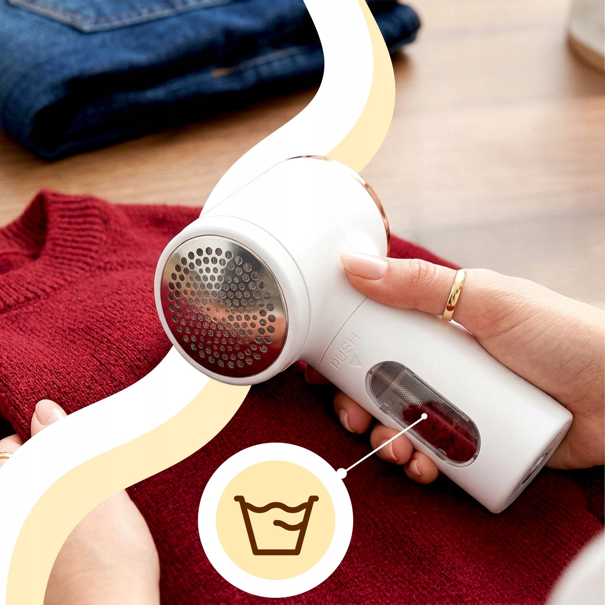 UPHOLSTERY CLOTHES SHAVER COUCH SWEATERS STRONG MODERN DESIGN MACHINE Packaging status original