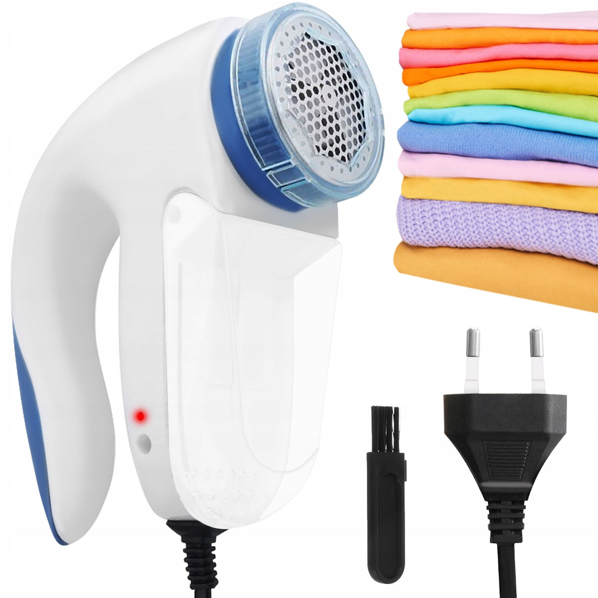 UPHOLSTERY CLOTHES SHAVER WITH 230V POWER CABLE Batteries included no