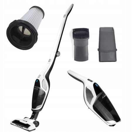 UPRIGHT VACUUM CLEANER 2IN1 ŁUCZNIK OP-2019 WHITE POWER 115W 60 MIN TURBO BRUSH Power supply rechargeable battery