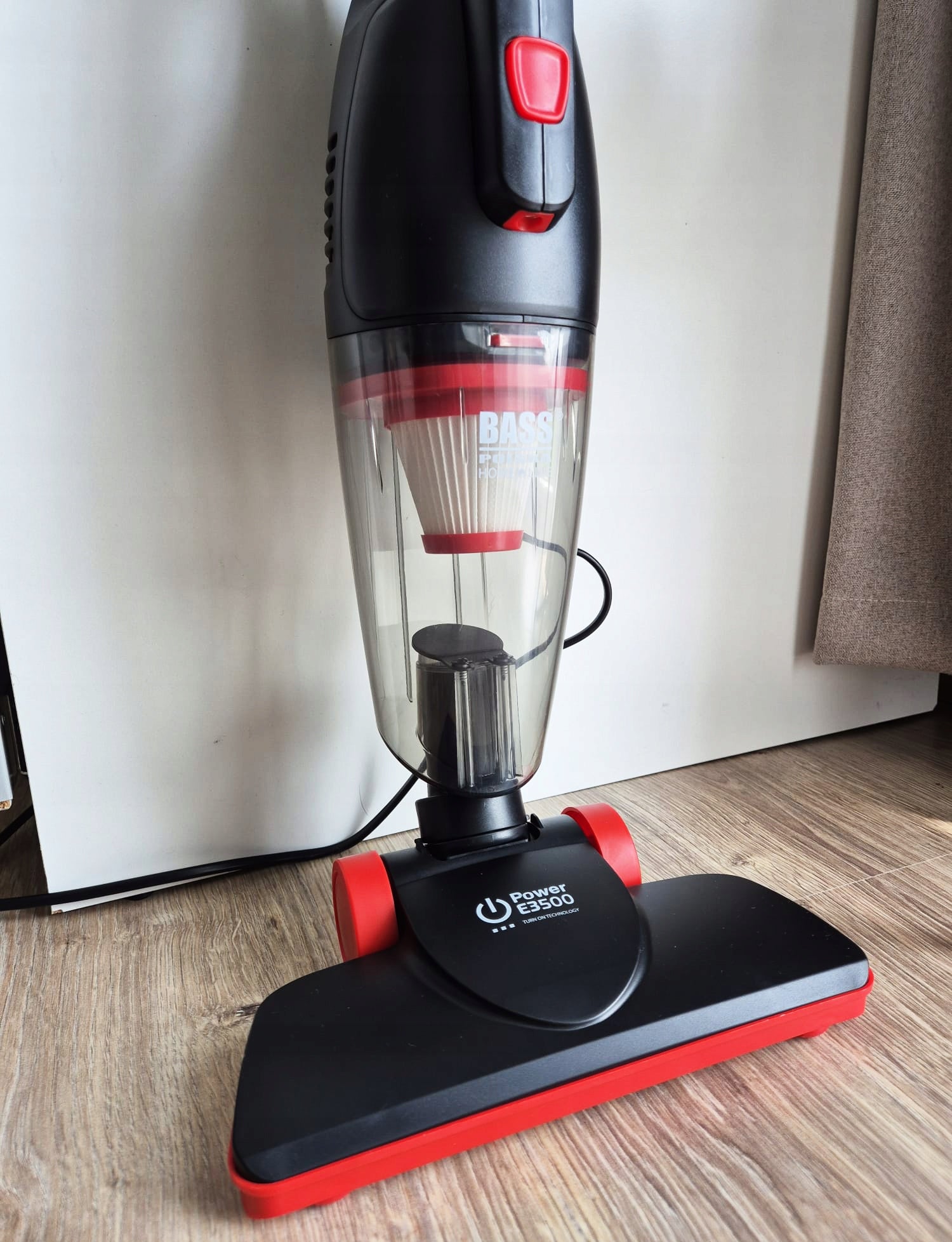 UPRIGHT VACUUM CLEANER BAGLESS ELECTRIC LED LIGHT LONG CORD 5M 3IN1 Brand Bass