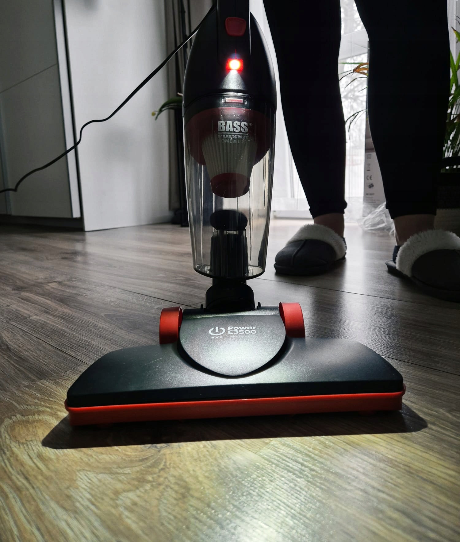 UPRIGHT VACUUM CLEANER BAGLESS ELECTRIC LED LIGHT LONG CORD 5M 3IN1 Manufacturer code 10317