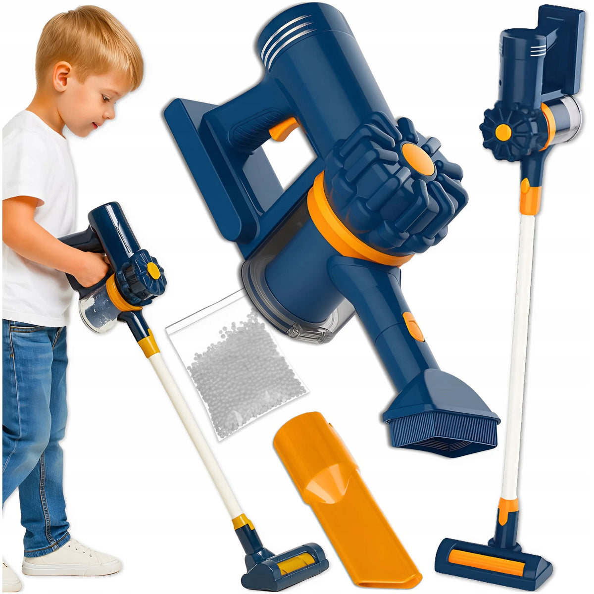 UPRIGHT VACUUM CLEANER FOR CHILDREN MANUAL WIRELESS SOUND SUCTION FUNCTION EAN (GTIN) 5906186334203