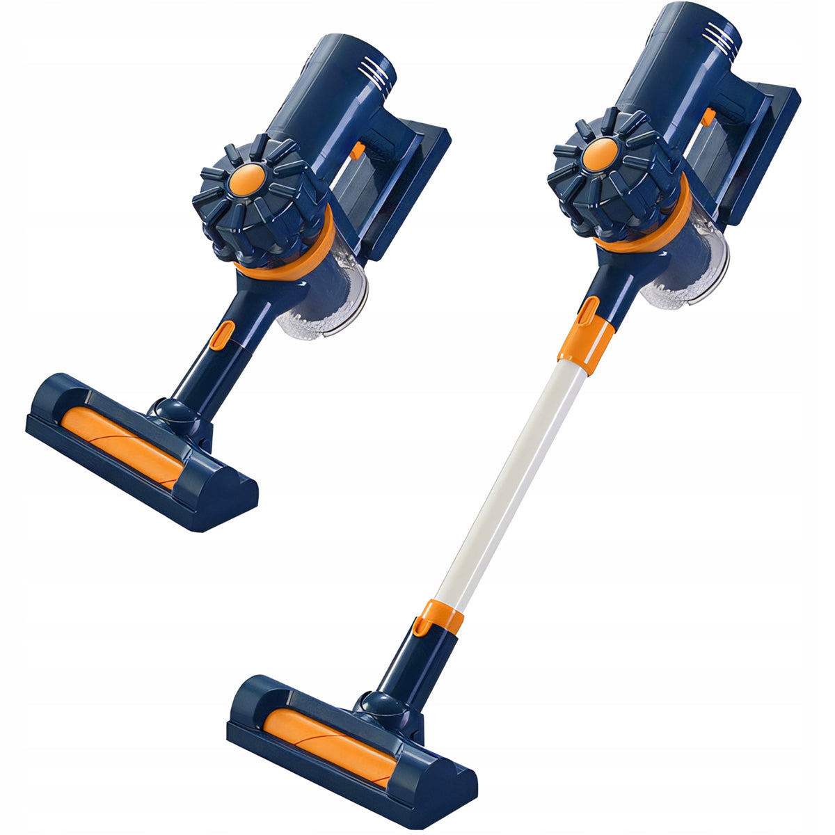 UPRIGHT VACUUM CLEANER FOR CHILDREN WIRELESS SUCTION FUNCTION SOUNDS ACCESSORIES Packaging status original