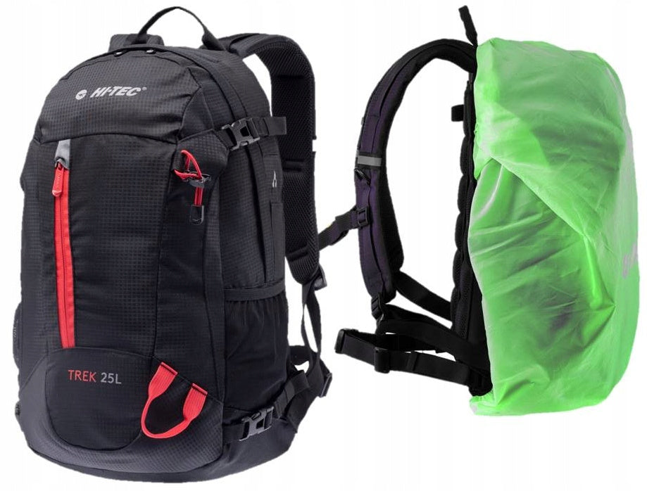 URBAN TREKKING BACKPACK HI-TEC TREK 25 LITERS + COVER
