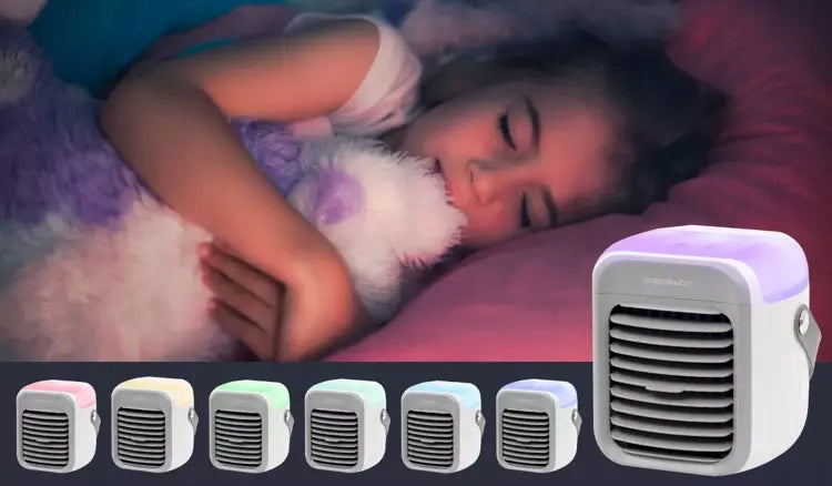 USB 3 Speed Cordless Desk Fan Operating modes cooling moisturization ventilation
