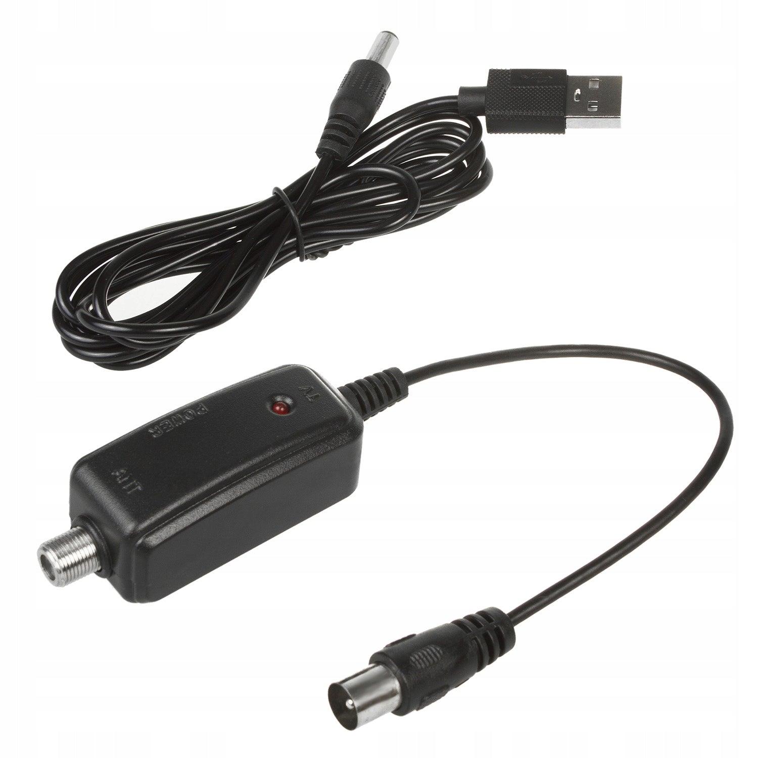 USB 5V Antenna Power Supply Connector Adapter for DVB T DVBT2 TV Antenna