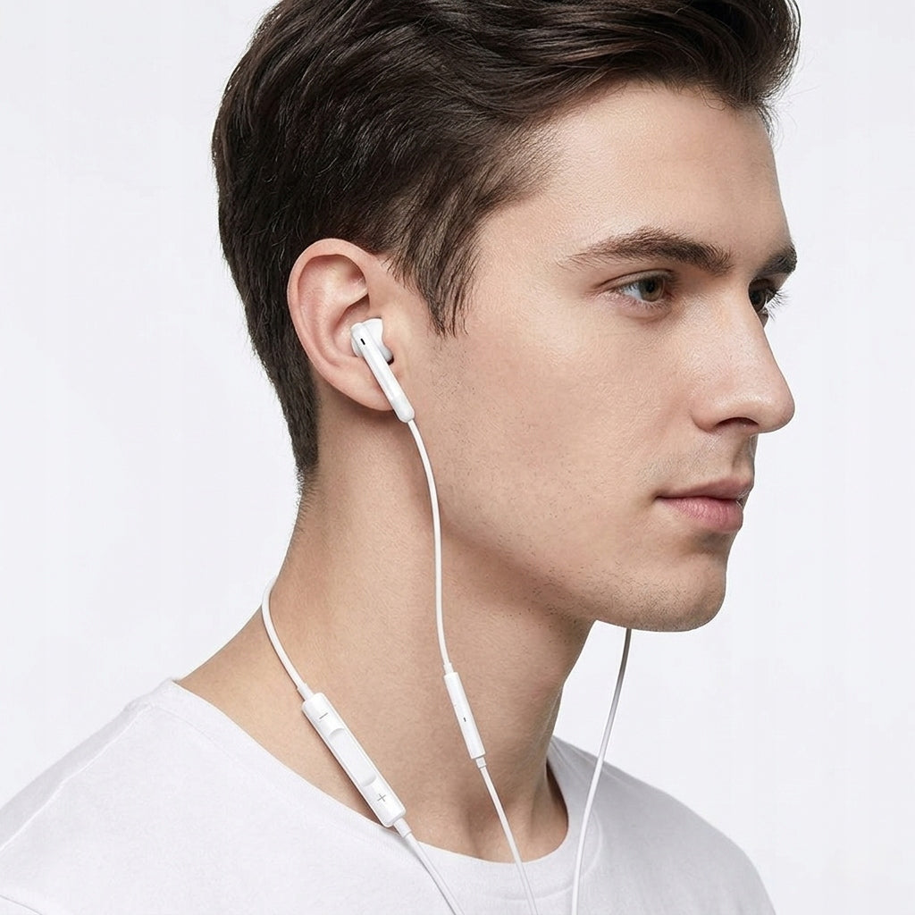 USB-C WIRED EARBUDS FOR IPHONE 15 16 17 PRO MAX IPAD MACBOOK Packaging status original