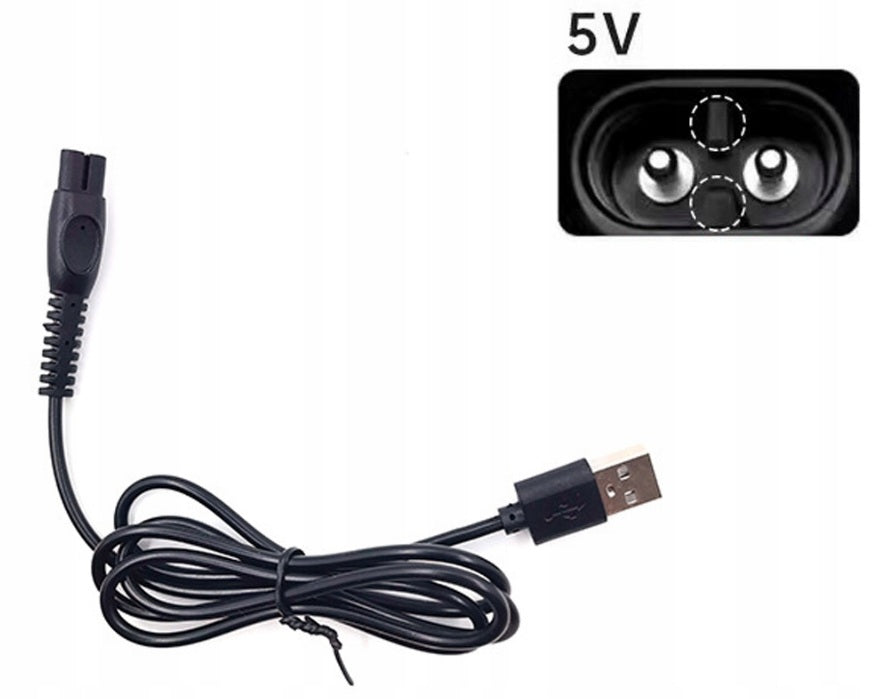 USB CABLE FOR SHAVER Philips OneBlade QP 2724 QP2824 QP2834 QP4530 QP4630 Manufacturer code THR63